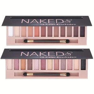 NakedS 12 color eye shadow palette - matte  NEW SEALED nude natural